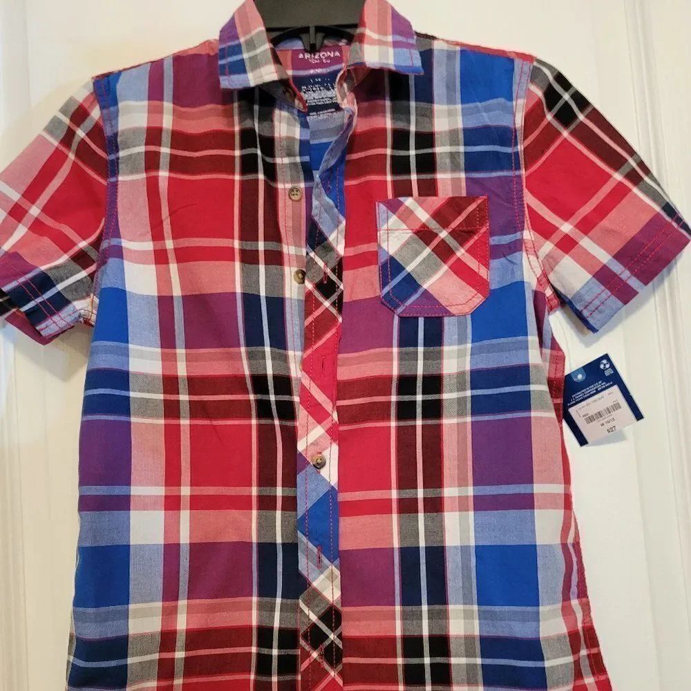 Arizona Short Sleeve Button Down Shirt